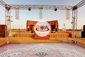 Event stage rann utsav