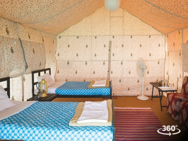 Non ac swiss cottages rann tent