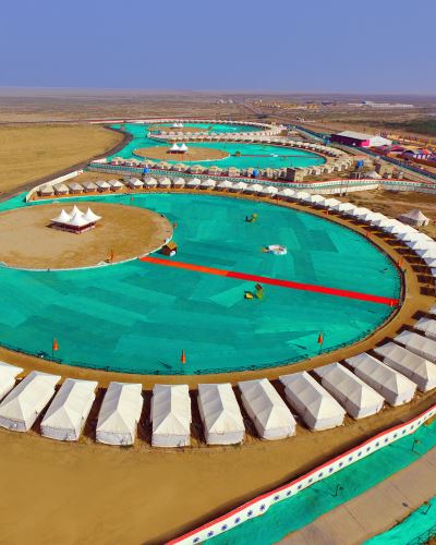 tent city at rann utsav