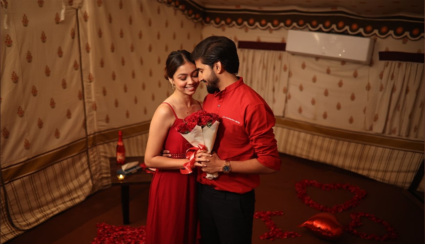 Rann Utsav Tent City loved Couple Romance