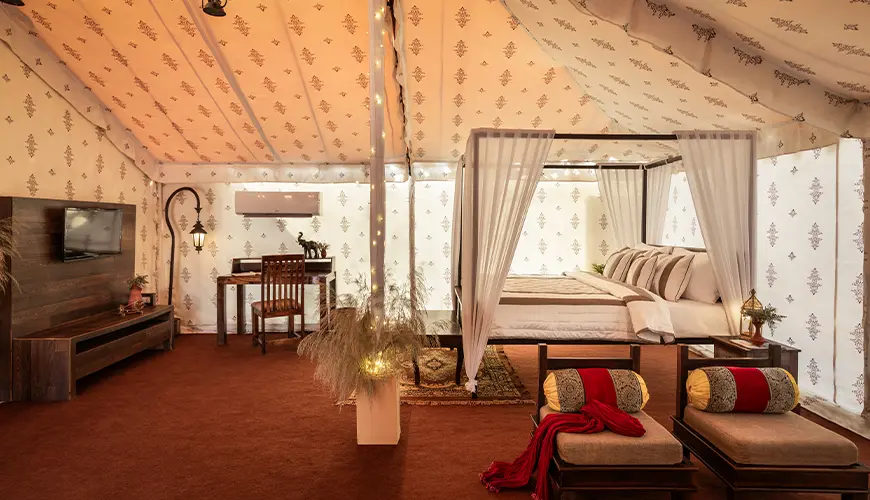 luxury tents at Rann utsav