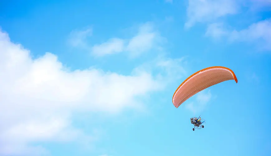 paramotoring