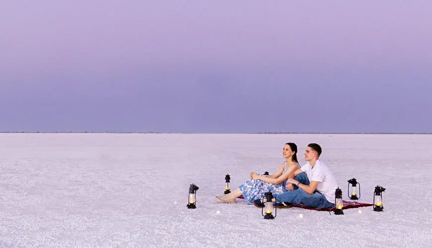 Full moon nights are magical at the Rann of Kutch